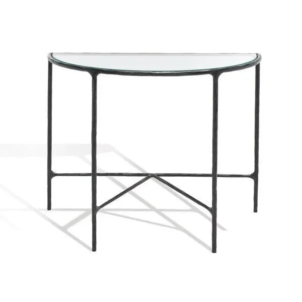 Safavieh Jessa Black Forged Metal Console Table