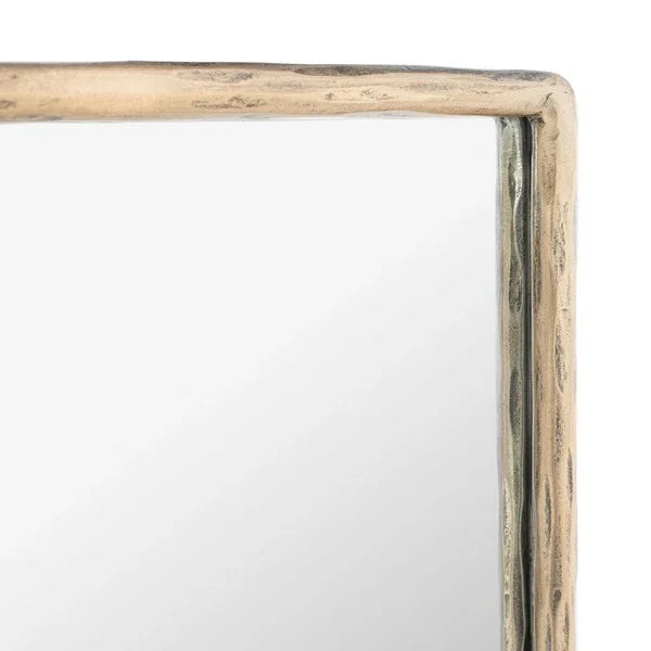 Trish Brass Rectangle Metal Mirror