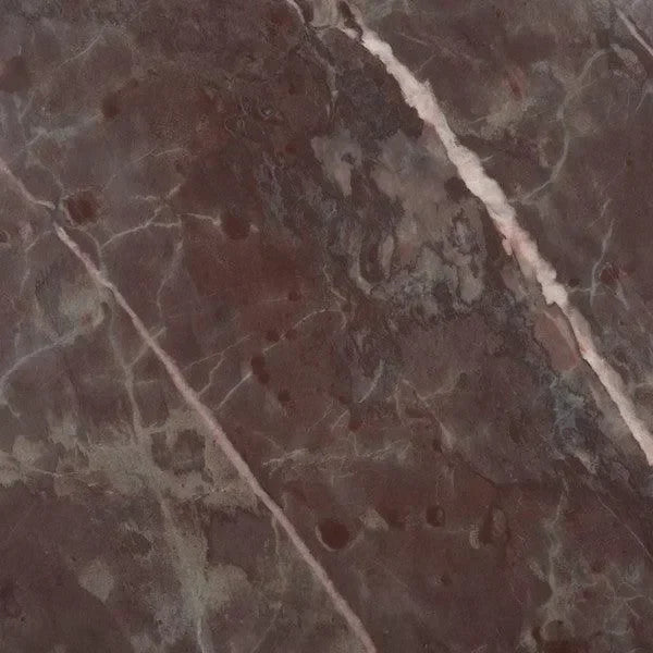 Valentia Marble Accent Table in Maroon - The Mayfair Hall