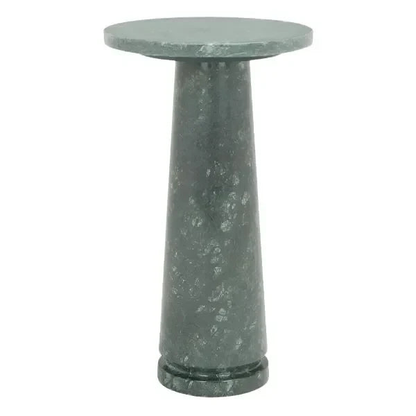 Valentia Marble Accent Table in Green - The Mayfair Hall