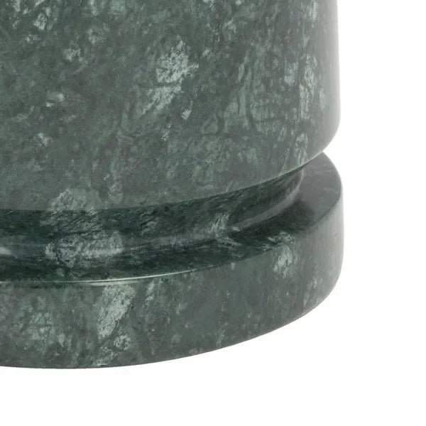 Valentia Marble Accent Table in Green - The Mayfair Hall