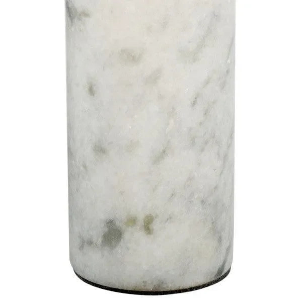 Giabella Marble Accent Table in White - The Mayfair Hall