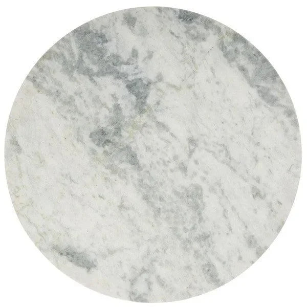 Giabella Marble Coffee Table in White - The Mayfair Hall