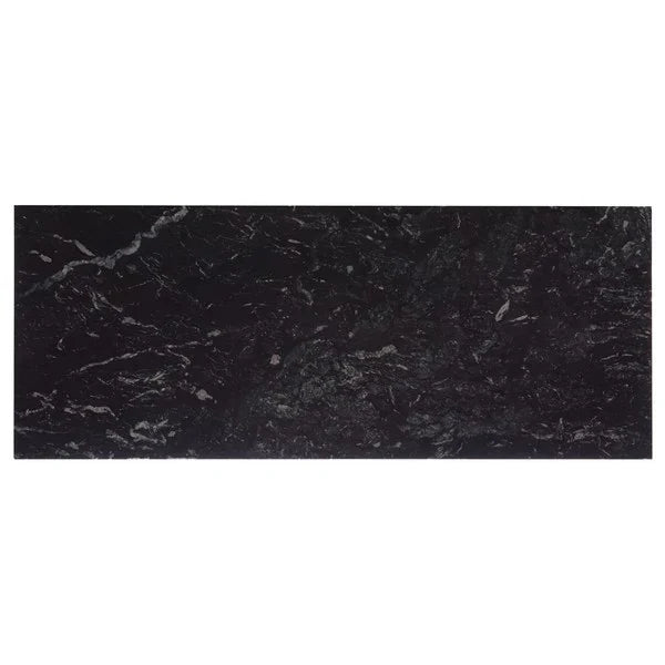 Lilybelle 4 Wood Drawer Dressser with Black Marble Top