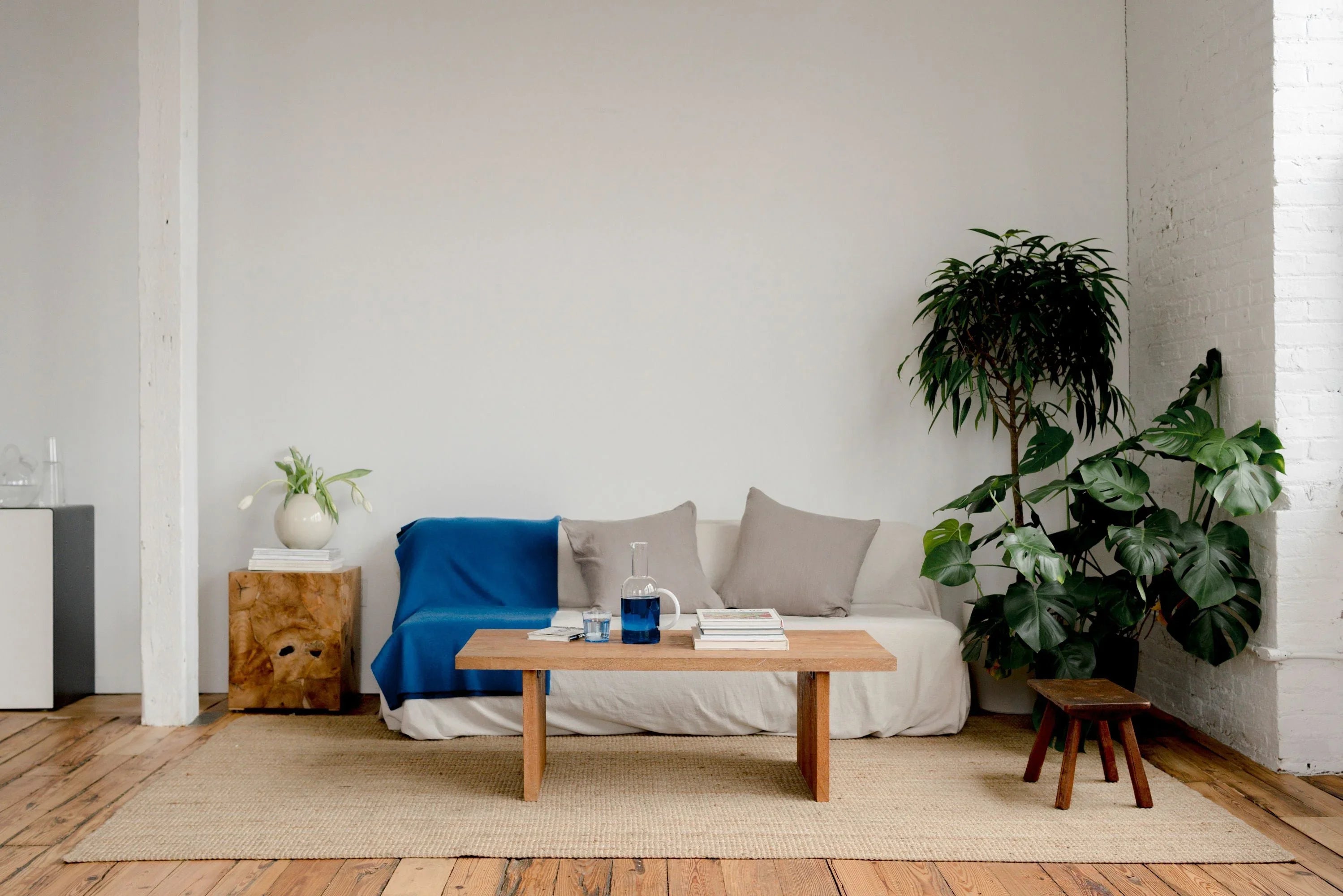 Washed Linen Cushion Cover-Natural - The Mayfair Hall