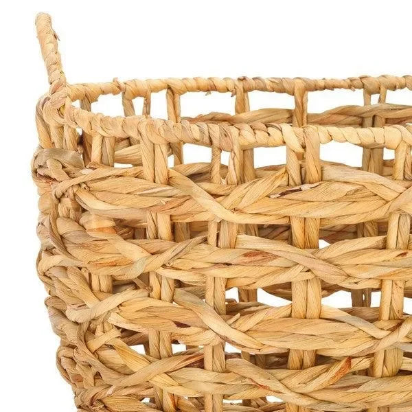 Langdon Rattan Baskets in Natural (Set of 3) - The Mayfair Hall