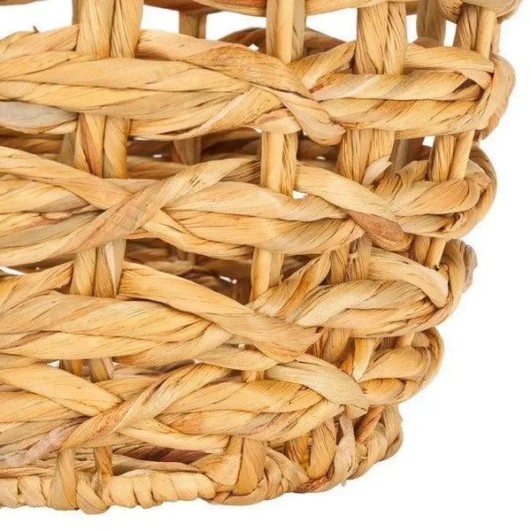 Langdon Rattan Baskets in Natural (Set of 3) - The Mayfair Hall