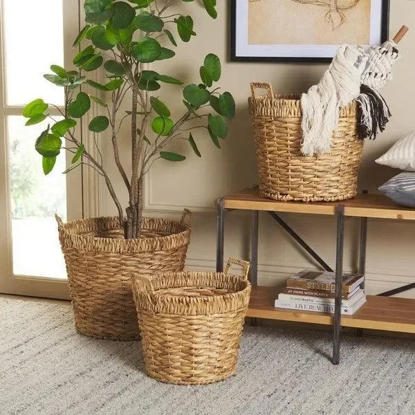 Safavieh Fenwick Natural Baskets - Set of 3