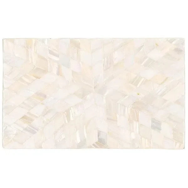 Safavieh Sabryna Champagne Mother of Pearl Boxes - Set of 2