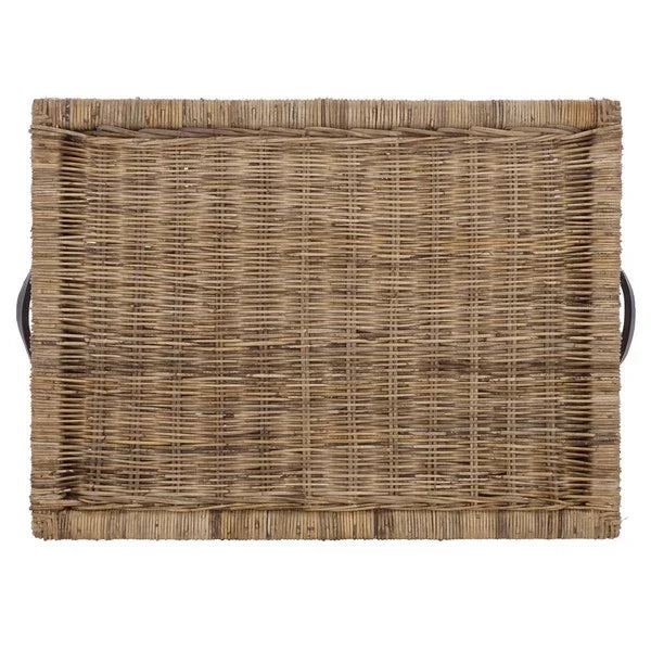 Sanaki Wood Storage Bin in Natural