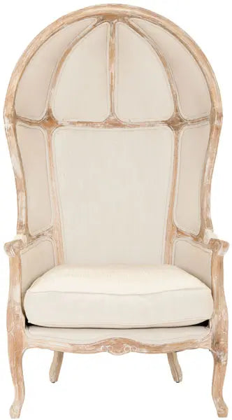 Sabine Natural Linen Chair - The Mayfair Hall