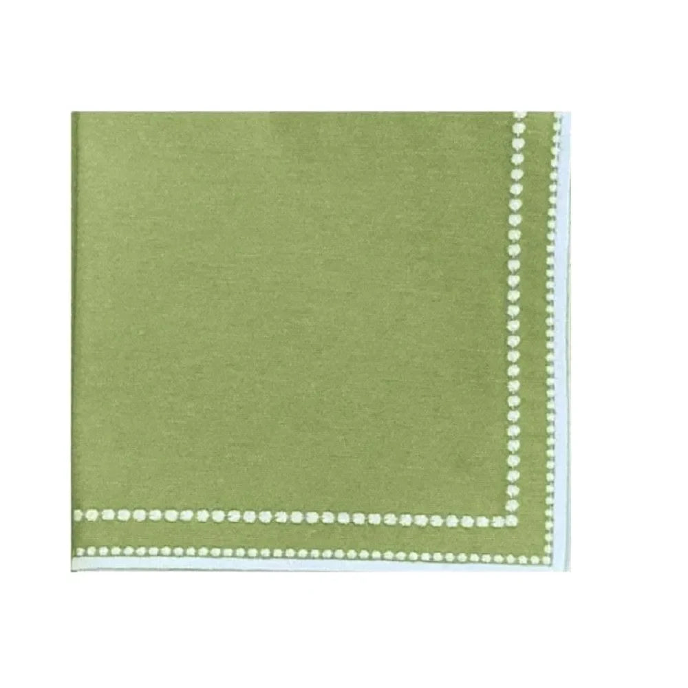 Charlotte Cotton Napkin in Sage (Set of 4) - The Mayfair Hall