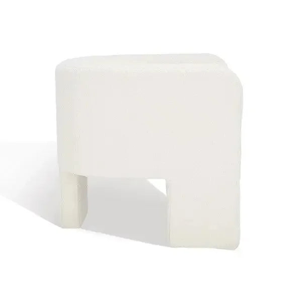 Sammie Boucle Accent Chair in Ivory - The Mayfair Hall