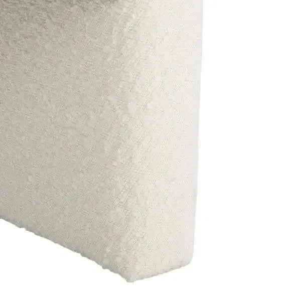 Sammie Boucle Accent Chair in Ivory - The Mayfair Hall