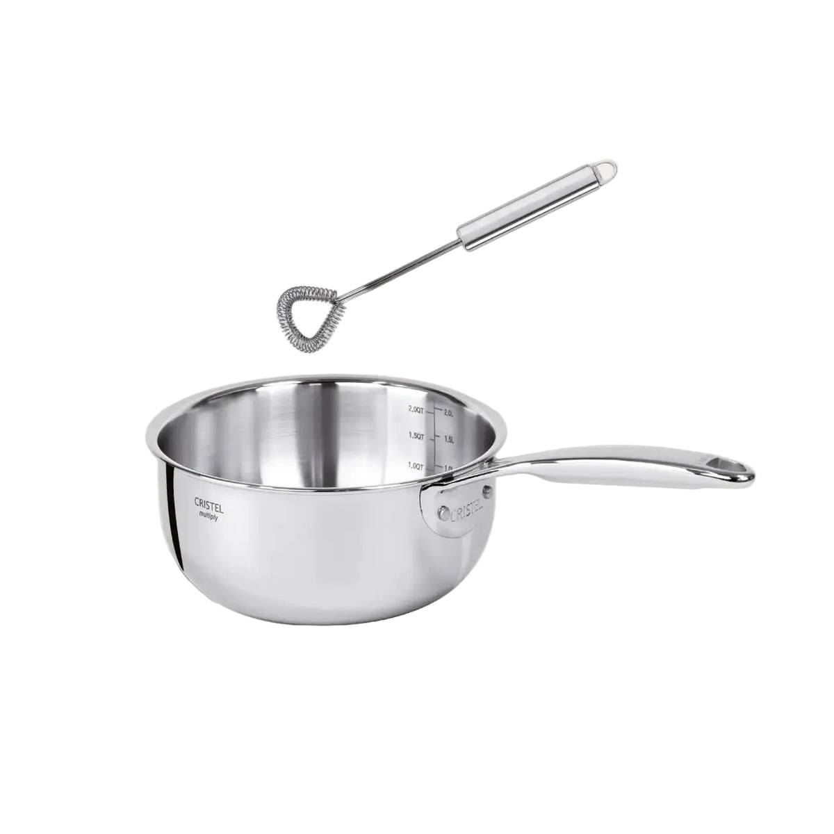 Castel'Pro Ultraply Saucepan Cooking Set by Cristel