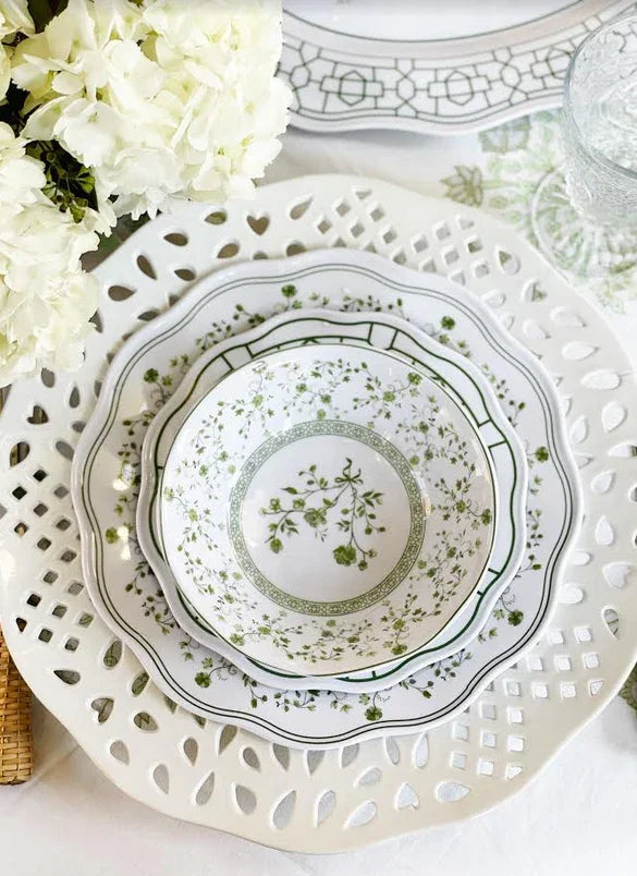Spring Green Melamine Dinnerware Collection - The Mayfair Hall