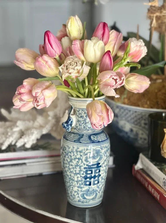 Mini Double Happiness Bud Vase - The Mayfair Hall
