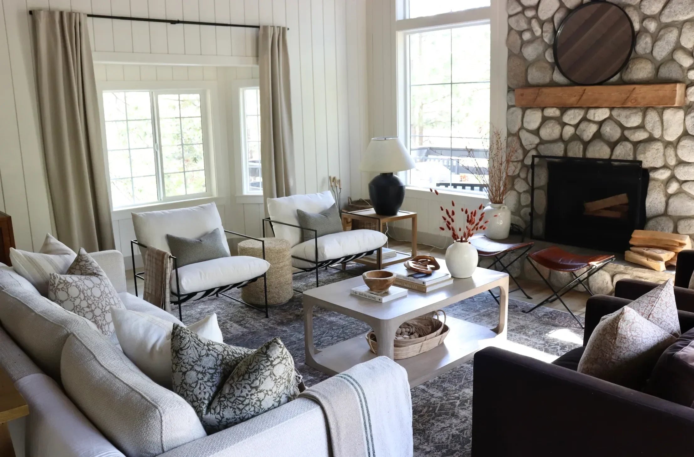 Rory Floral Pillow Cover in Brown - The Mayfair Hall