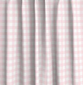 Iva Check Crib Skirt in Ballet - The Mayfair Hall