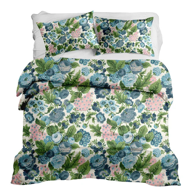Martha in Ballet & Blue Duvet Cover - The Mayfair Hall