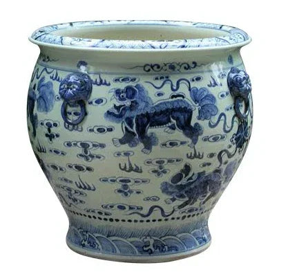 Large Foo Dog Fishbowl - The Mayfair Hall