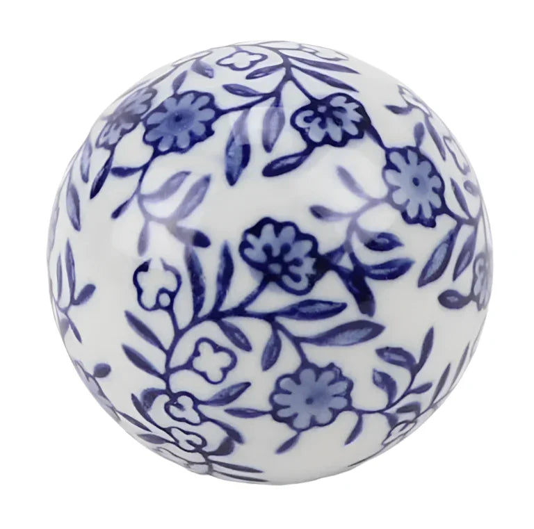 Flower Porcelain Ball (2 Sizes) - The Mayfair Hall