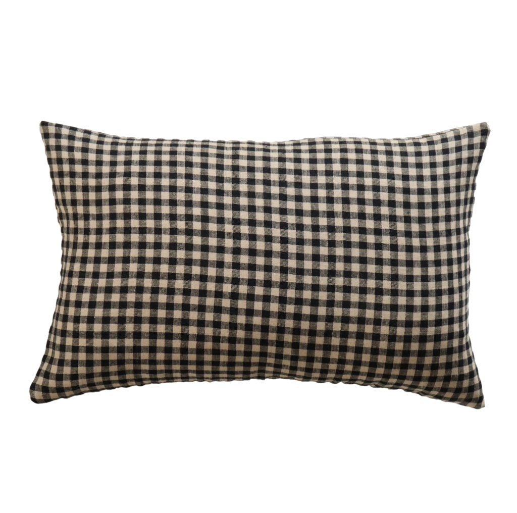 Jett Gingham Pillow Cover