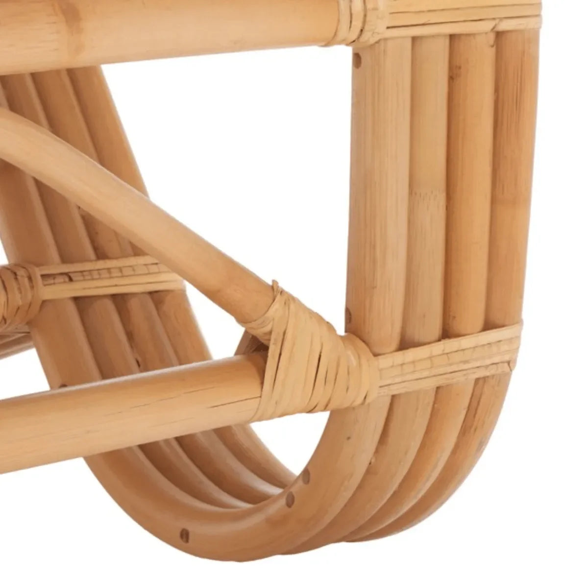 Beia Jawit Accent Chair Natural and White - The Mayfair Hall