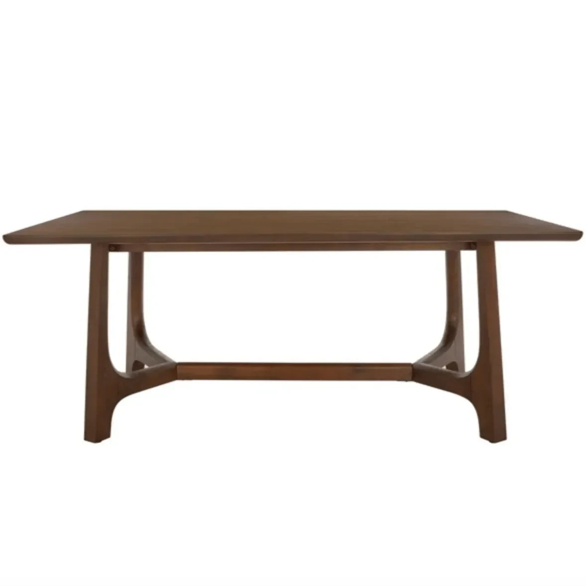 Adelee Wood Dining Table in Medium Oak - The Mayfair Hall