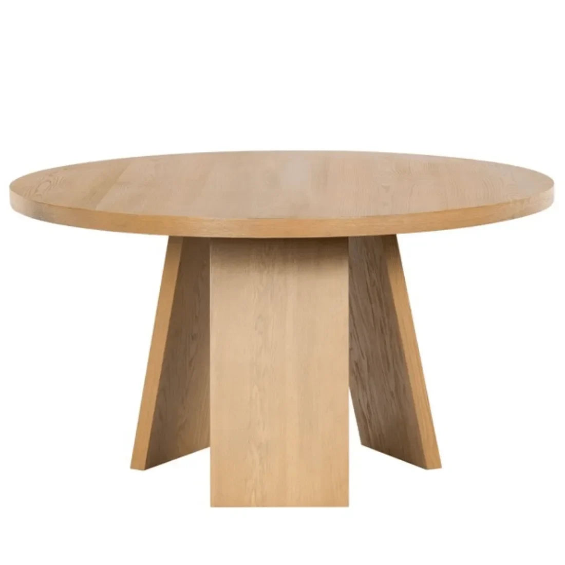 Julianna Wood Dining Table with Tripod Legs - The Mayfair Hall