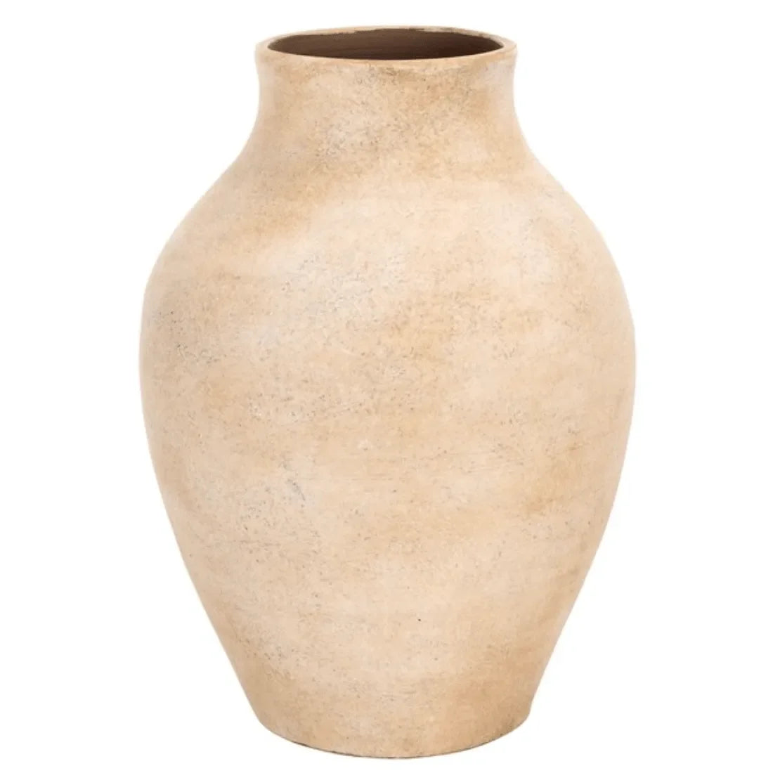 Mesa Stoneware Vase in Natural - The Mayfair Hall