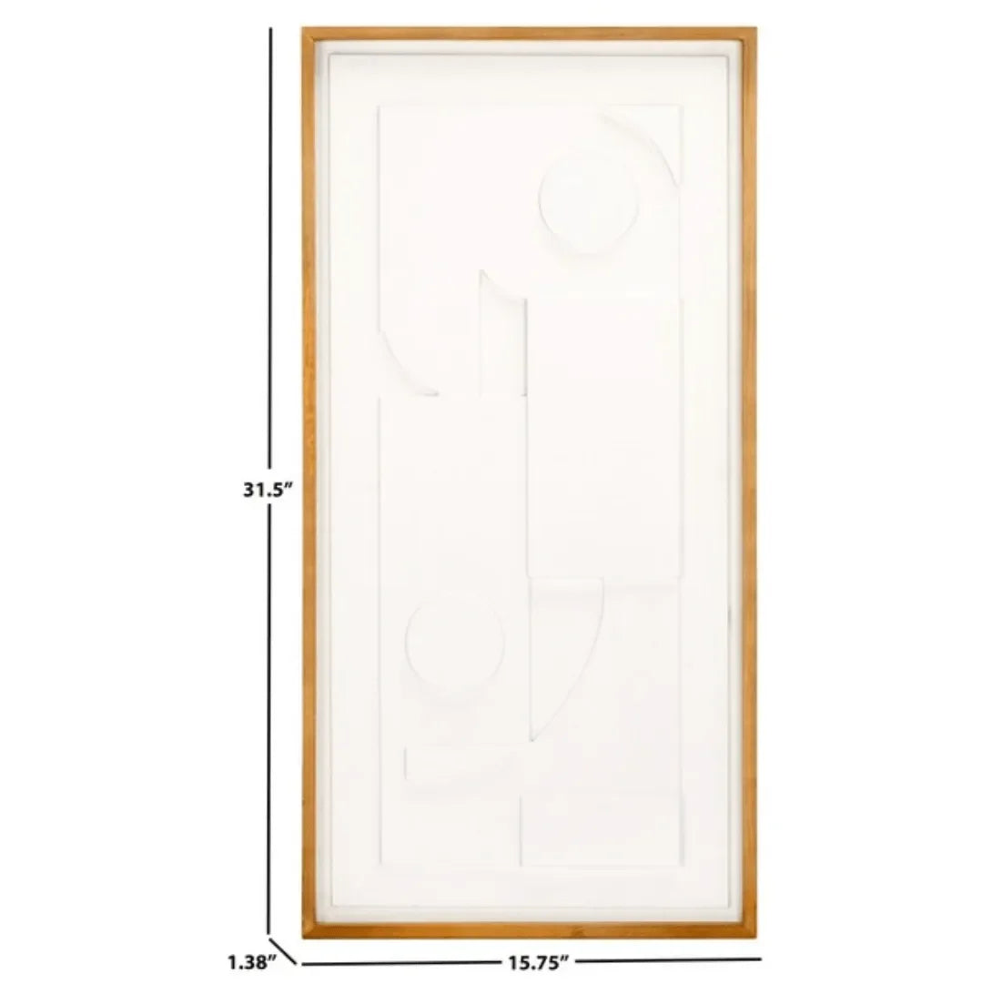 Memory Wall Art in Natural and Cream - The Mayfair Hall