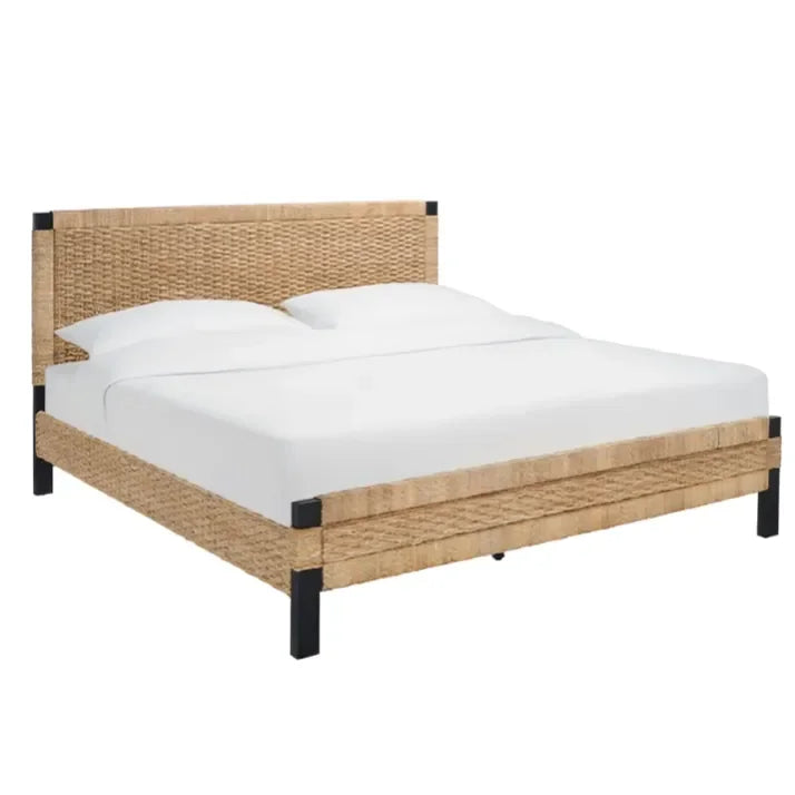 Galen Woven Banana Stem Bed in Natural