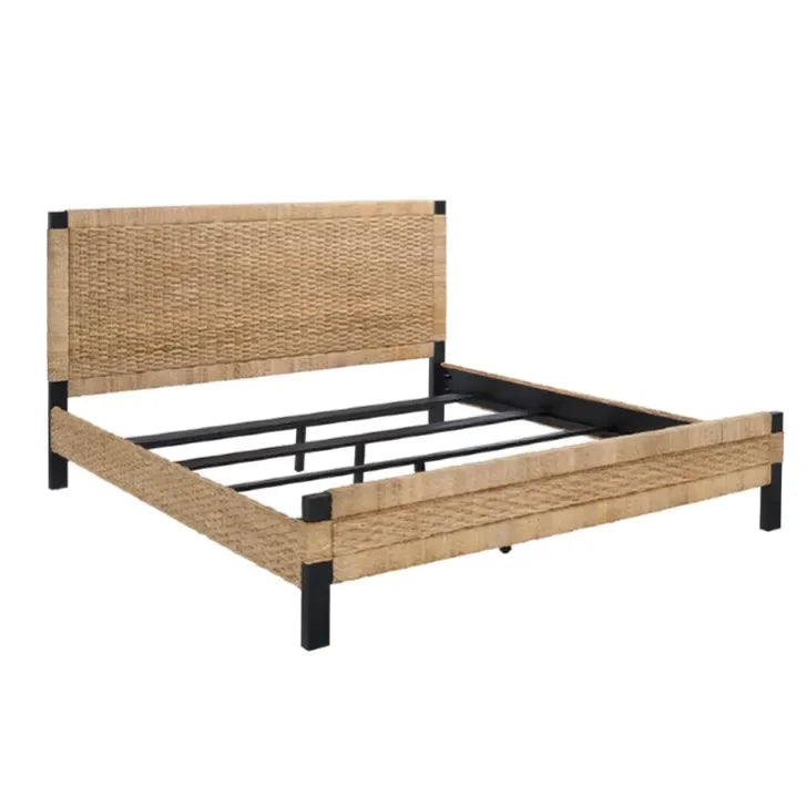 Galen Woven Banana Stem Bed in Natural