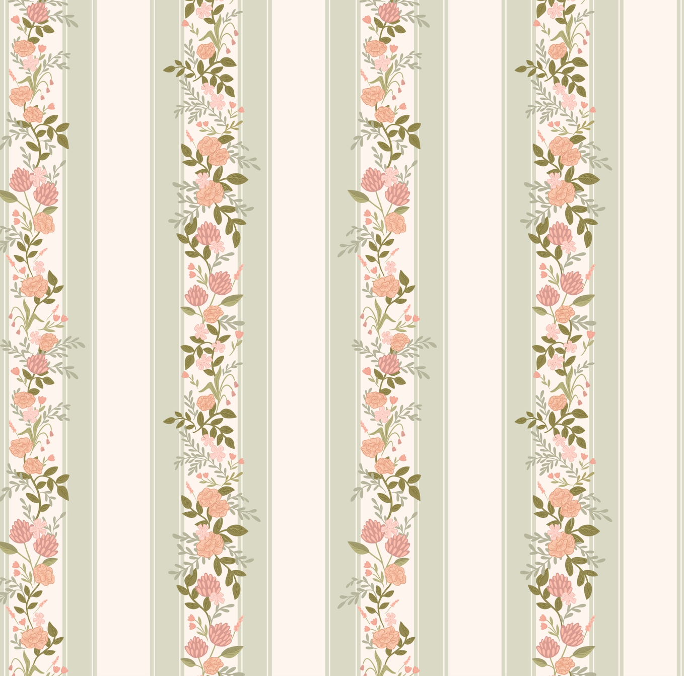 Evie Wallpaper by Jackie Jean Design