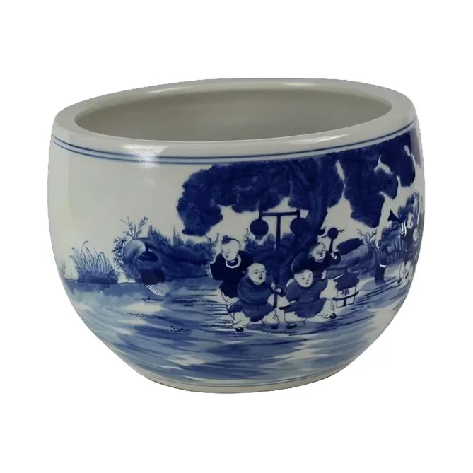 Transitional Figurine Fishbowl - The Mayfair Hall