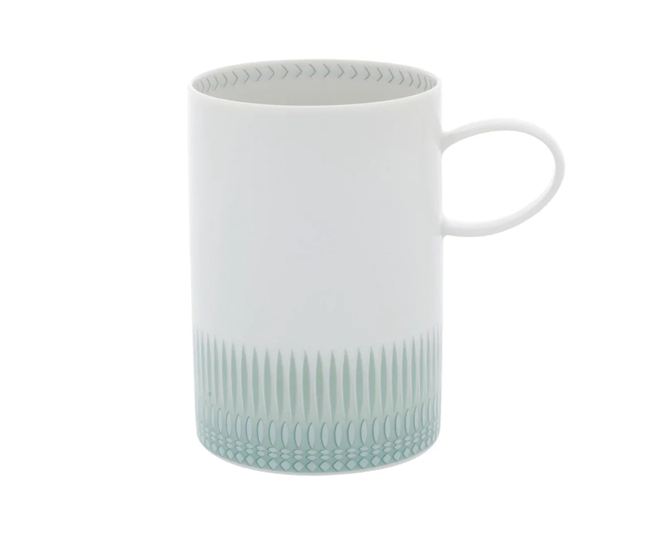 Venezia Porcelain Mug in White - The Mayfair Hall
