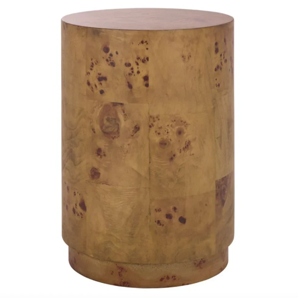 Siya Wood Accent Table in Brown