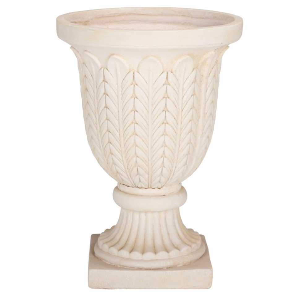 Apollo Outdoor Planter Pot in Off White