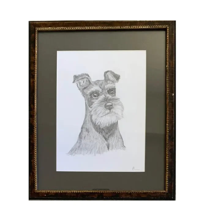 Hand Drawn Dog Sketch (Custom Order) - The Mayfair Hall