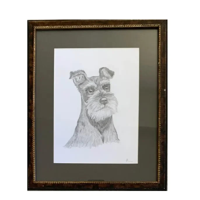 Hand Drawn Dog Sketch (Custom Order) - The Mayfair Hall