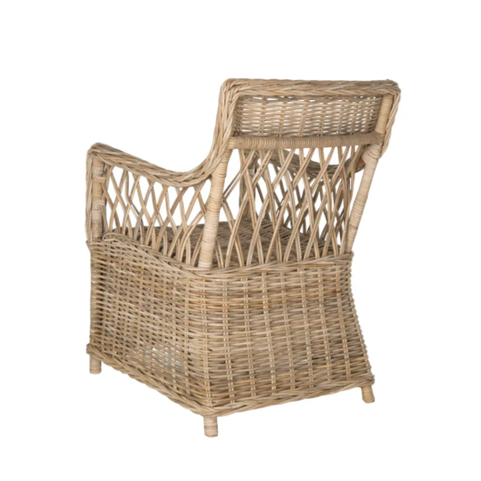 Hinaku Rattan Arm Chair in Natural