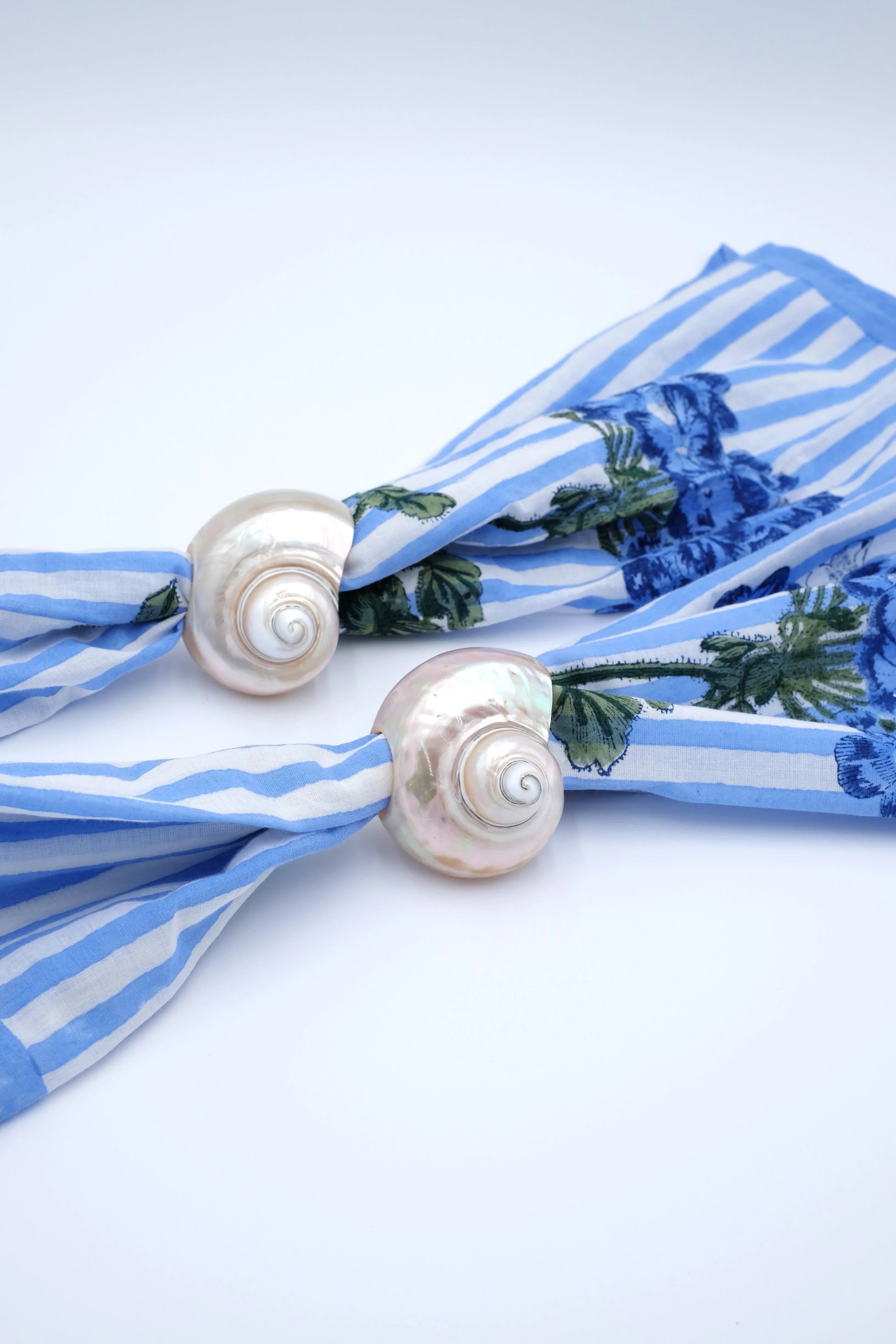 Seashell Napkin Rings, Set of 4 - The Mayfair Hall