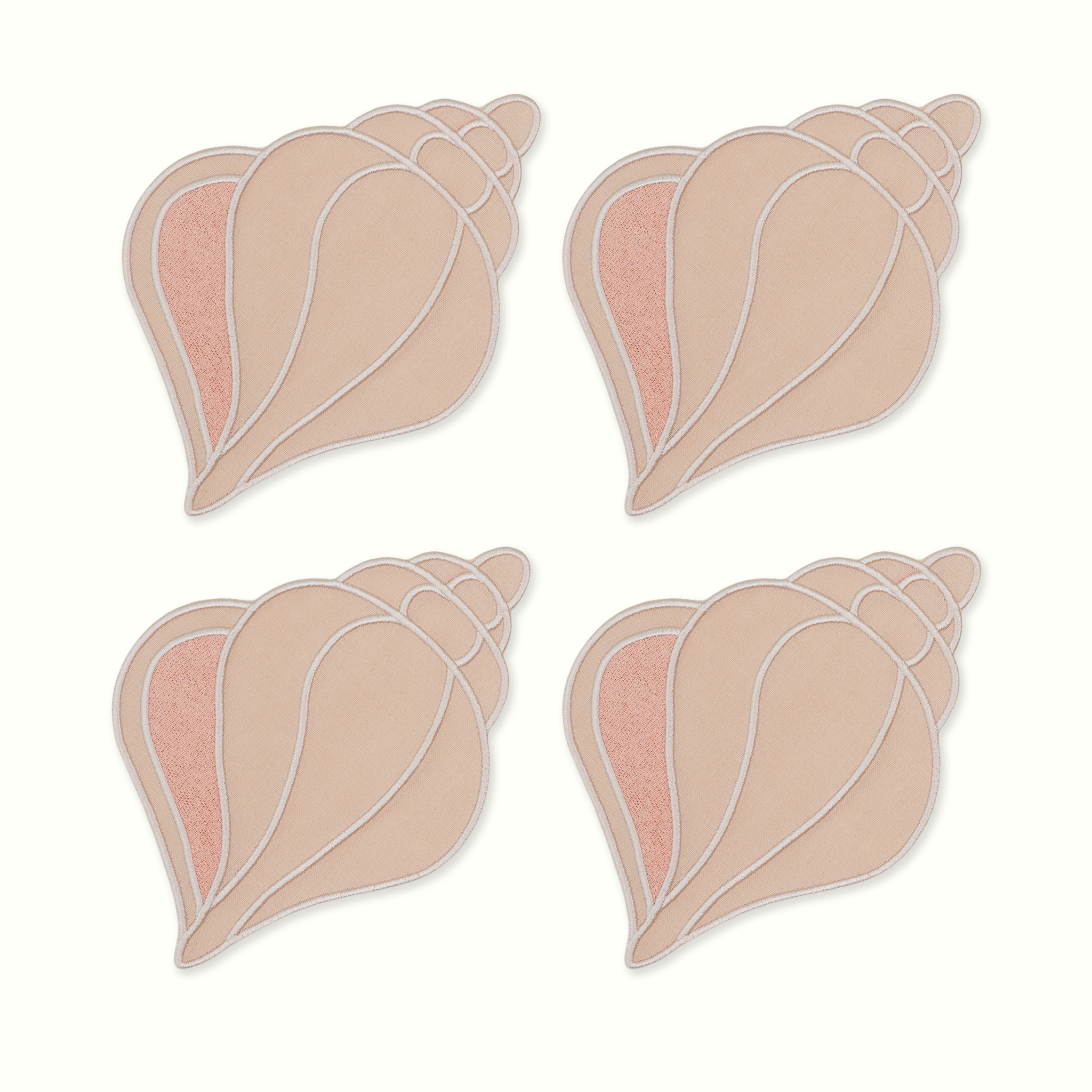Conch Shell Cocktail Napkins
