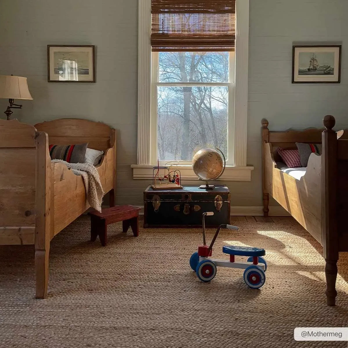 Shippagan Tan Jute Braided Rug - The Mayfair Hall