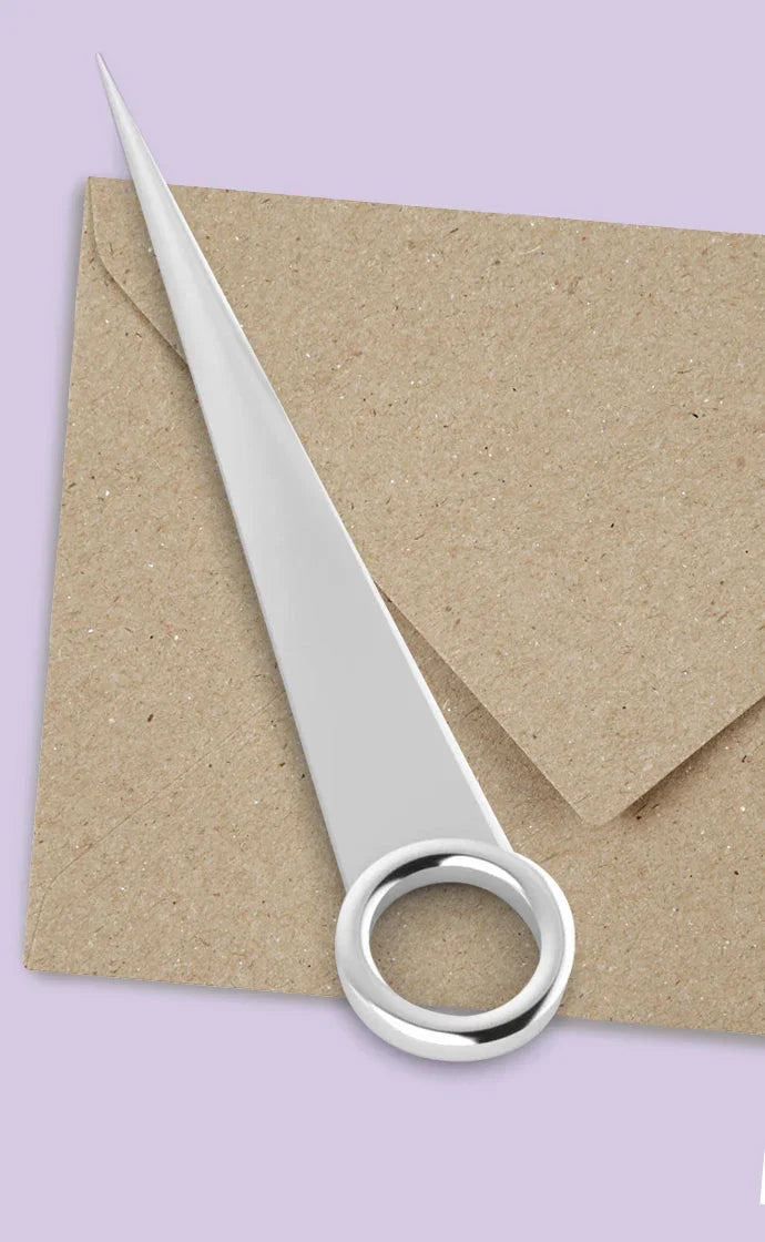 Ring Sterling Silver Letter Opener by Krysaliis - The Mayfair Hall