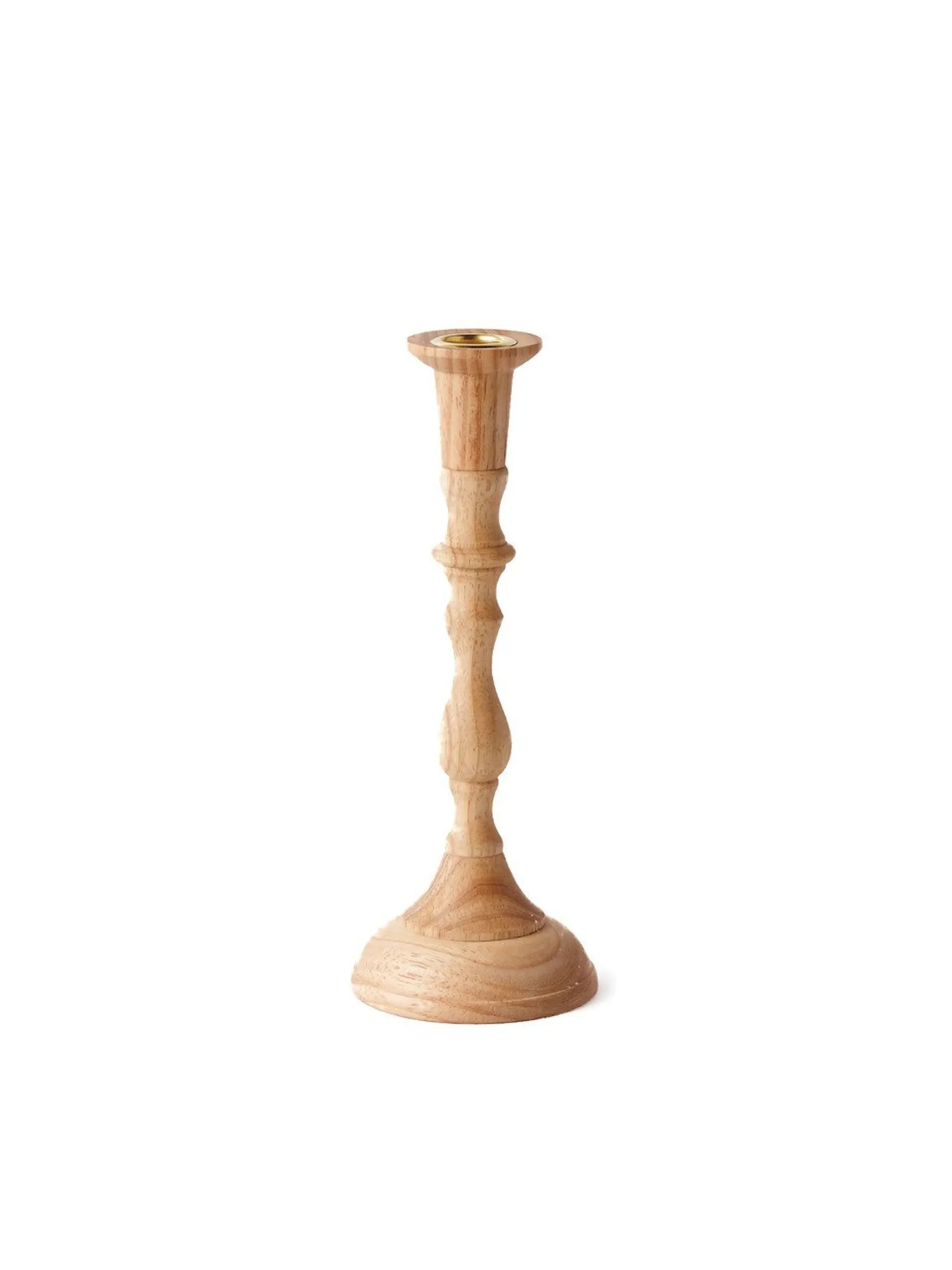 Sir Madam Georgian Plantation Hardwood Candlestick - The Mayfair Hall