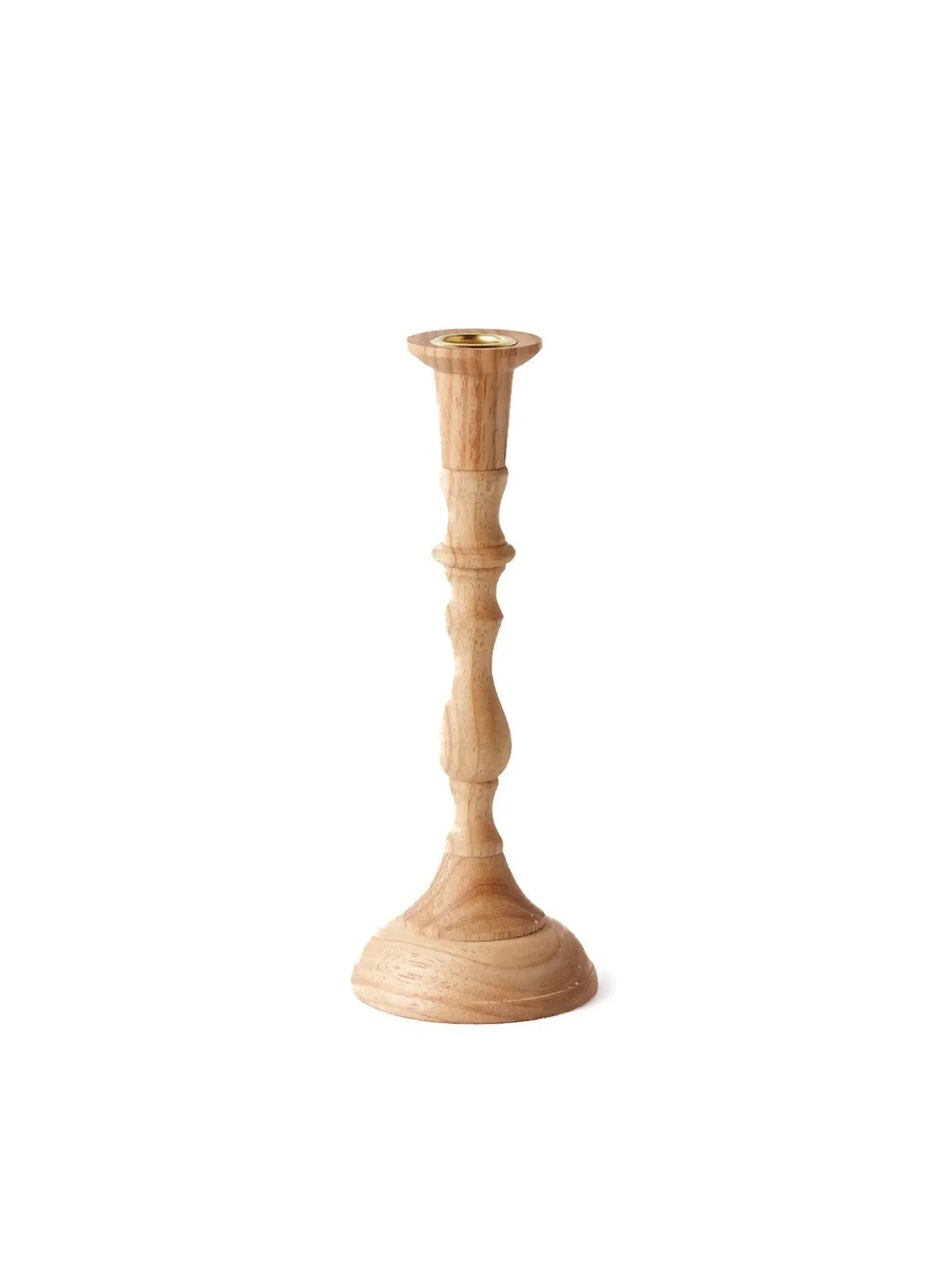 Sir Madam Georgian Plantation Hardwood Candlestick - The Mayfair Hall