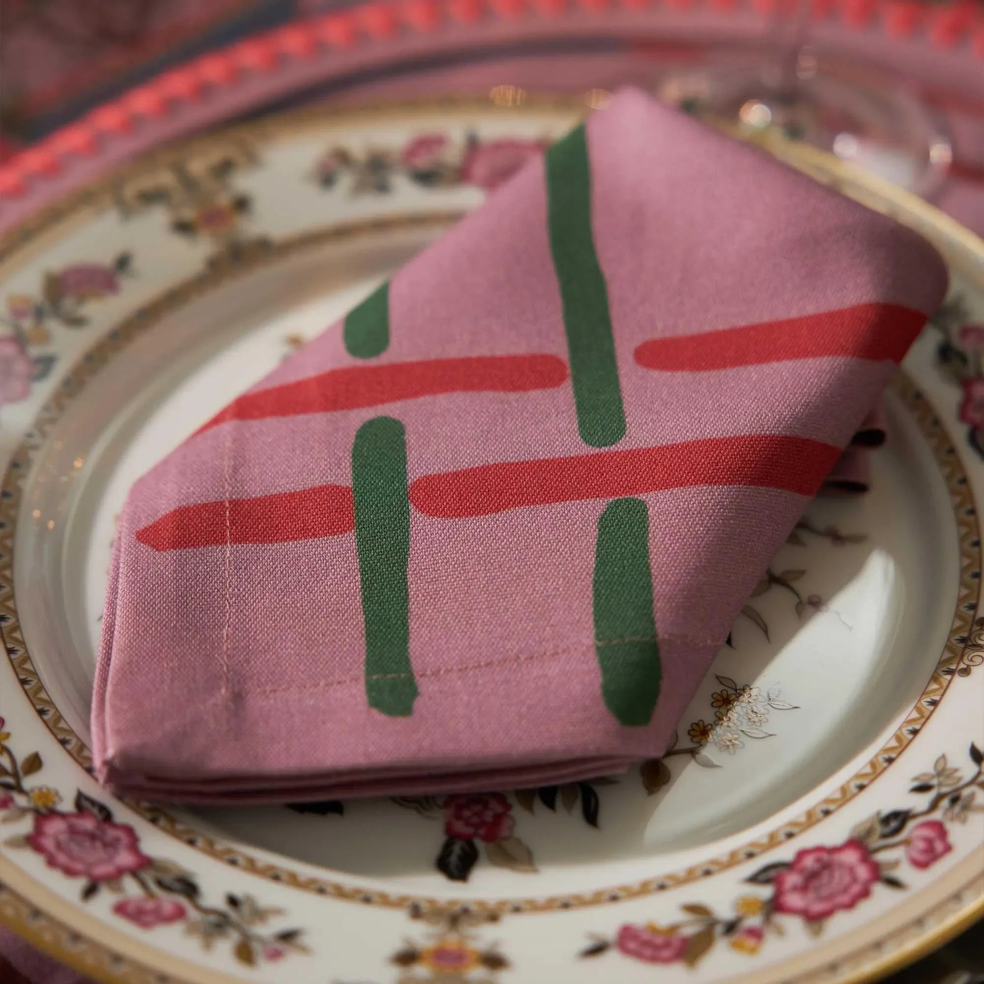 6 Napkins La Vie en Rose - The Mayfair Hall