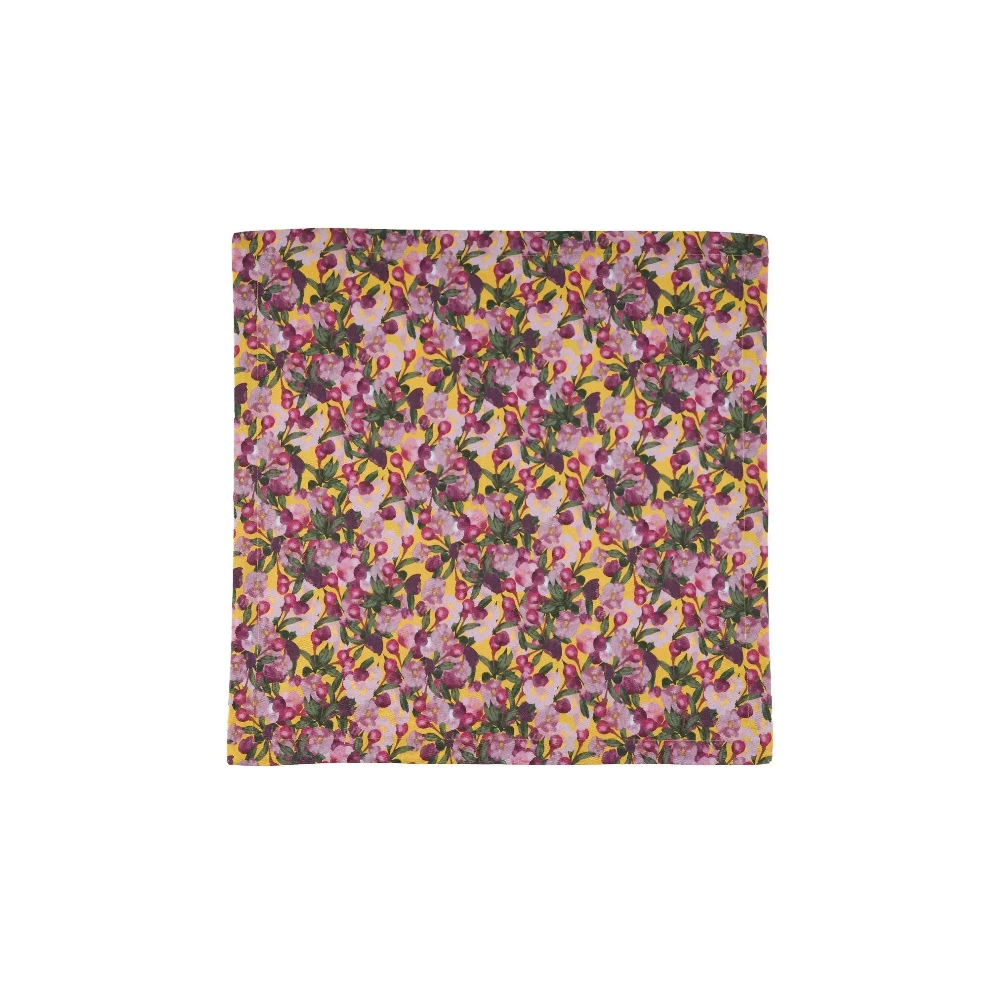 6 Napkins Romance is Dead Yellow - The Mayfair Hall